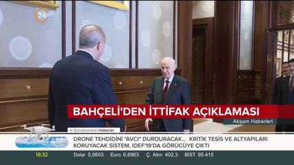 Bahçeli'den ittifak açıklaması