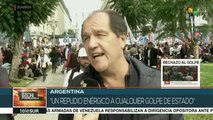 Argentina: políticos, líderes y periodistas expresan apoyo a Venezuela