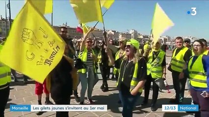 Marseille : les "gilets jaunes" s'invitent au 1er-Mai