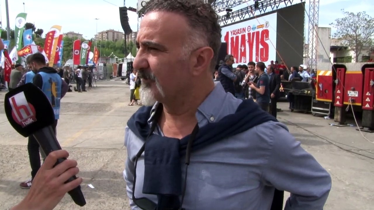 Cengiz Bozkurt, 1 Mayıs'ı Halk TV'ye anlattı