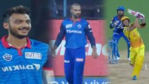 IPL 2019 CSK vs DC: Faf du Plesis departs for 39, Axar Patel strikes | वनइंडिया हिंदी