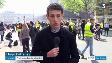 1er-Mai : interpellations et saisie d'objets dangereux à Paris