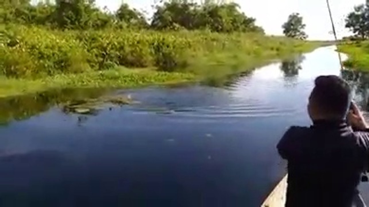 Nervous..!! see the beginner anglers reaction to big fish ..!