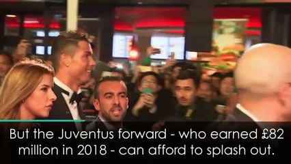 Cristiano Ronaldo spends £9.5m on world's most expensive car