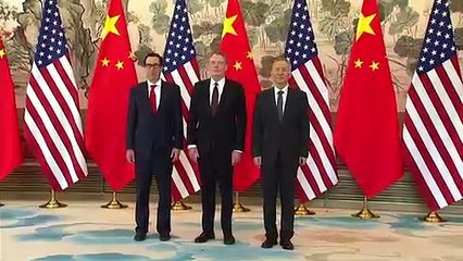 Descargar video: Termina ronda de negociaciones comerciales entre EEUU y China