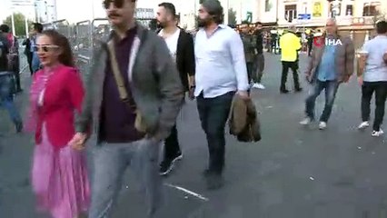 İstiklal Caddesi yaya trafiğine açıldı