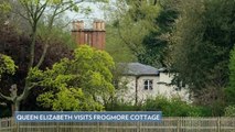 Queen Elizabeth Quietly Visited Meghan Markle and Prince Harry at Their New Frogmore Cottage Home