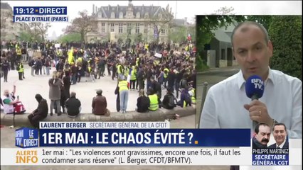 Laurent Berger: "Les gilets jaunes, pour une part d'entre eux, ont porté des revendications sociales justes"