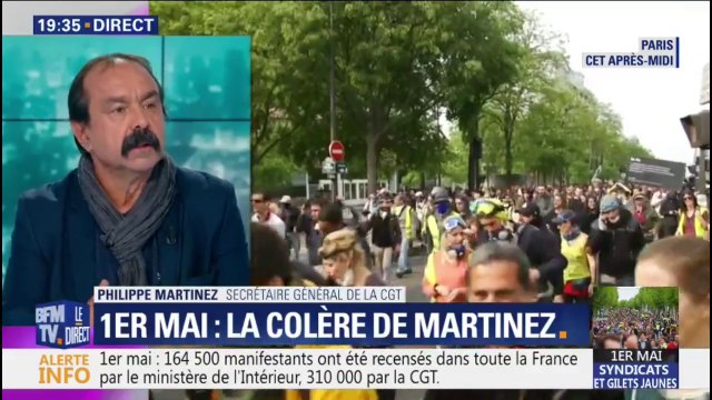 Philippe Martinez: La CGT a beaucoup de revendications sociales communes avec les gilets jaunes