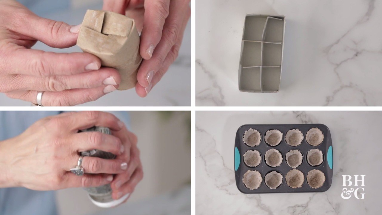 4 DIY Seed Starter Pots