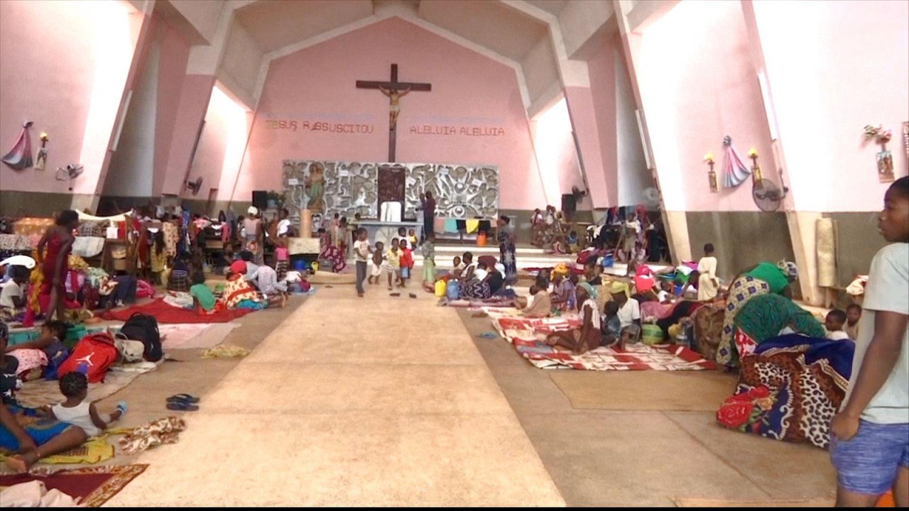 Mozambique church a refuge for Muslim cyclone survivors