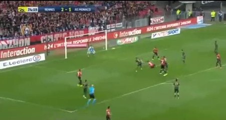 Falcao Second Amazing Goal - Rennes vs Monaco  2-2  01.05.2019 (HD)