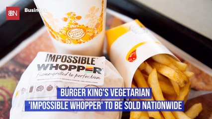 Will The Vegans Be Running To Burger King For Lunch