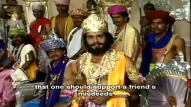 Mahabharata Eps 10 with English Subtitles Kuns is king and Akashwani about Krishna