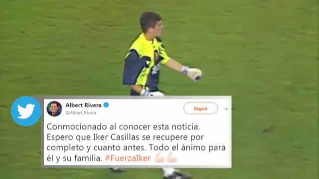 Las redes sociales se inundan con mensajes de apoyo a Iker Casillas