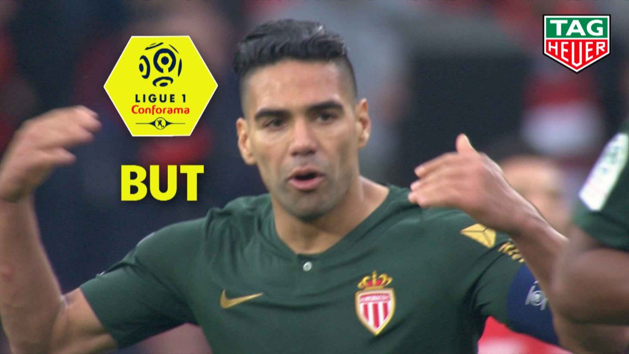 But Radamel FALCAO (69ème) / Stade Rennais FC - AS Monaco - (2-2) - (SRFC-ASM) / 2018-19