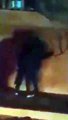 Dehşet anları kamerada! Teröristler yoldan geçen karı kocayı böyle infaz etti