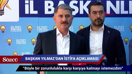 Başkan Yılmaz’dan istifa açıklaması!