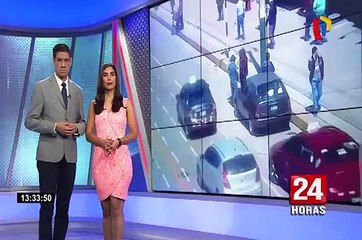 Huancayo: conductor agrede e intenta atropellar a policía que le puso una papeleta