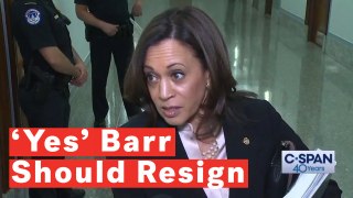 Kamala Harris Says William Barr Should Resign: 'This Attorney General Lacks All Credibility'