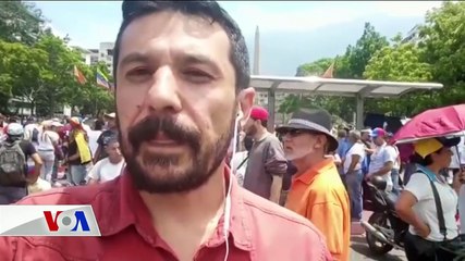 Venezuela’da Muhalifler Guaido’nun Çağrısıyla Toplandı