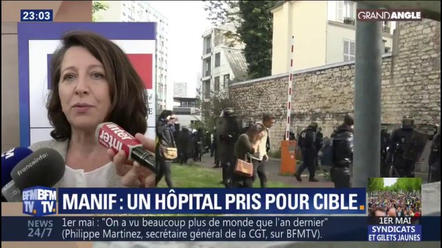 Intrusion de casseurs à la Pitié Salpêtrière: Agnès Buzyn se dit extrêmement choquée
