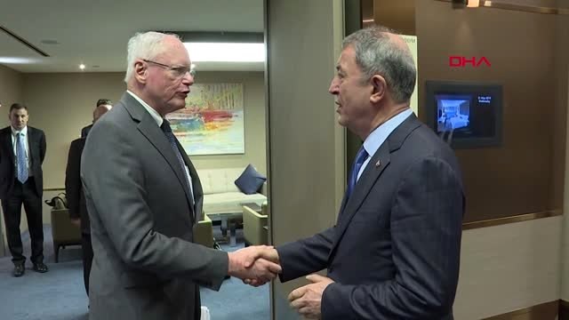 Bakan Akar, ABD'nin Suriye Özel Temsilcisi James Jeffrey ile Görüştü