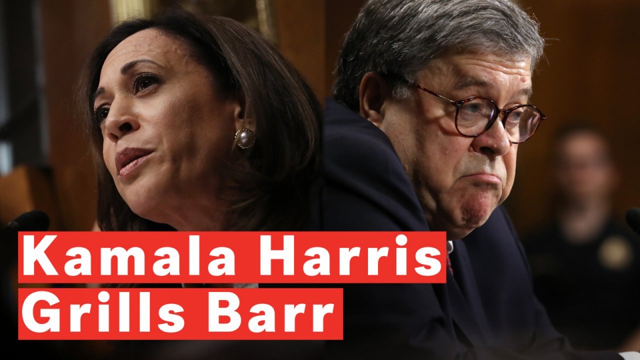 Kamala Harris Grills Barr And Gets Him To Admit He Didn't Review Underlying Evidence In Mueller Report