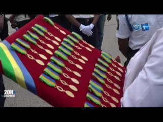 RTG/Fête du travail - Série de décoration des travailleurs par le premier ministre