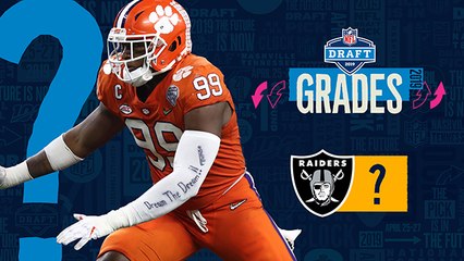 Daniel Jeremiah grades the Raiders' 2019 draft class