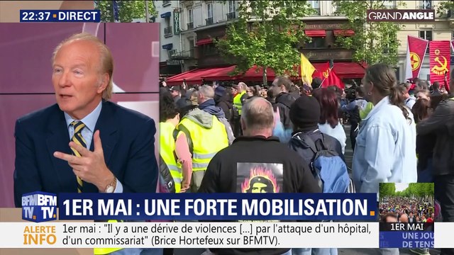 1er-Mai: Le ministre a eu raison de mobiliser des effectifs considérables , Brice Hortefeux