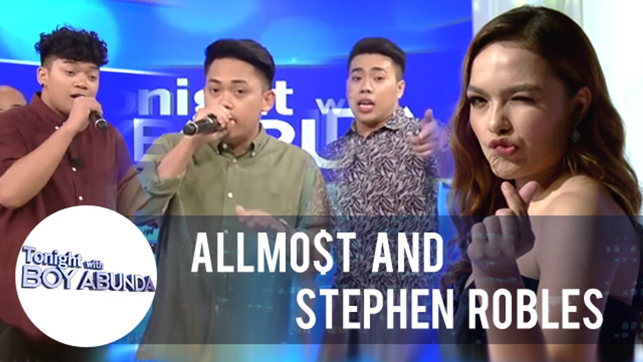 Allmo$t performs "Dalaga" with Stephen | TWBA