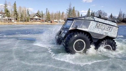 Mother Nature Can't Keep This Guy From Having Fun