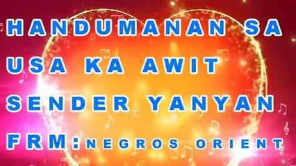 12-10-2017 HANDUMANAN SA USA KA AWIT RMN DRAMA SENDER LOY-YANYAN-DIAN