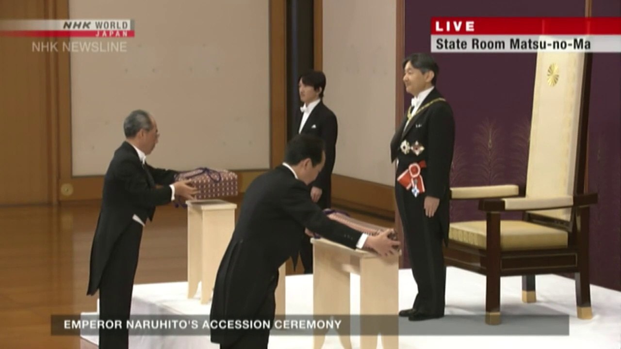 2019.05.01 - Emperor Naruhito's Accession Ceremony (NHK World TV)