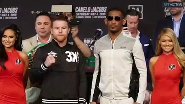 Canelo Alvarez vs. Daniel Jacobs - FACE OFF - MGM, Las Vegas
