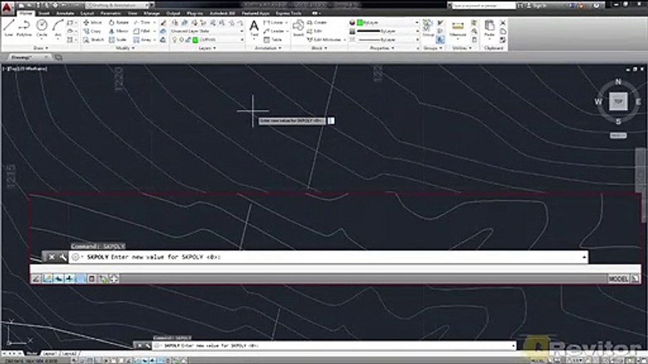 Como usar el comando SKETCH (AutoCAD)