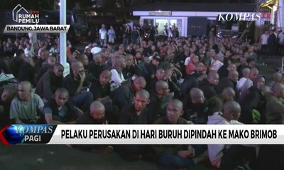 Pelaku Perusakan di Hari Buruh Dipindah ke Mako Brimob