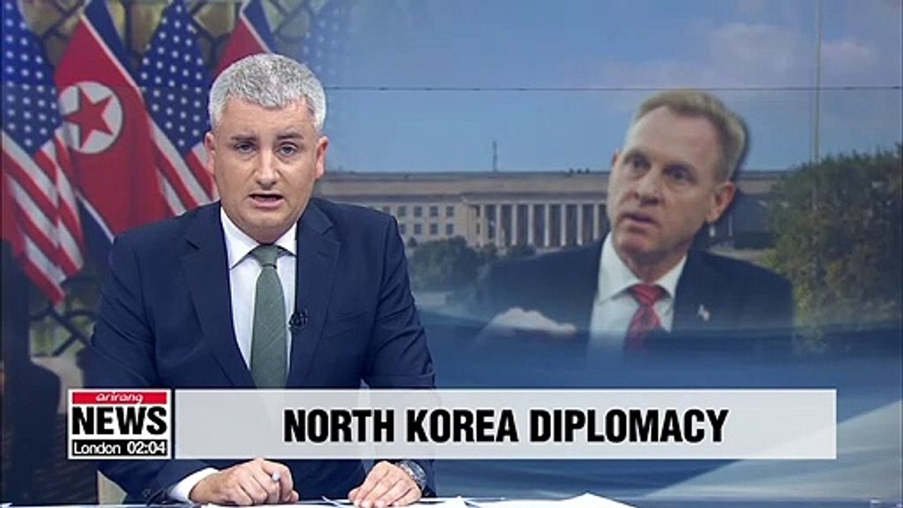 Acting Pentagon chief highlights diplomacy as primary solution to N. Korea's denuclearization
