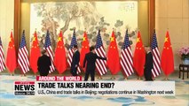 U.S.-China trade talks winding down as U.S. drops demand over commercial cyber theft