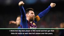He's the best player in the world - Van Dijk and Robertson on Messi