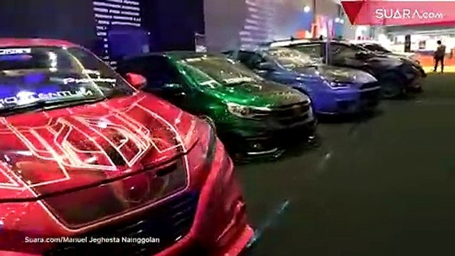 Deretan Mobil Keren Hasil Modifikasi di Telkomsel IIMS 2019