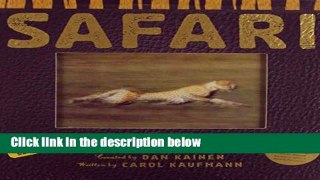 Safari: A Photicular Book  For Kindle