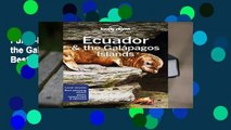 Full E-book  Lonely Planet Ecuador   the Galapagos Islands (Travel Guide)  Best Sellers Rank : #4