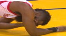 Harden suffers eye injury in Rockets loss