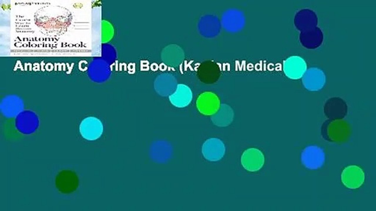 Anatomy Coloring Book (Kaplan Medical)