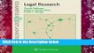 [MOST WISHED]  Examples   Explanations for Legal Research by Terill Pollman
