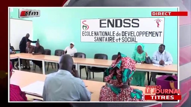 REPLAY - JT Français 20h - Pr : CHERIF DIOP - 02 Mai 2019