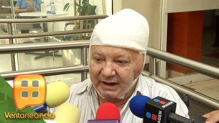 Sergio Defassio fue sometido a una sexta cirugía para injentarle piel de la ingle a su cabeza.