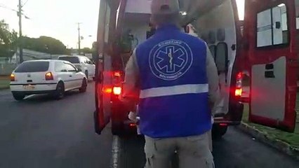 Mulher fica ferida após acidente no Bairro Coqueiral